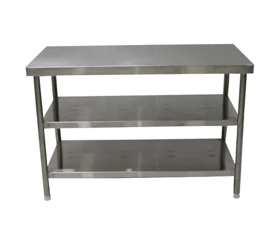 Commercial Work Table with Shelf Manufacturers
