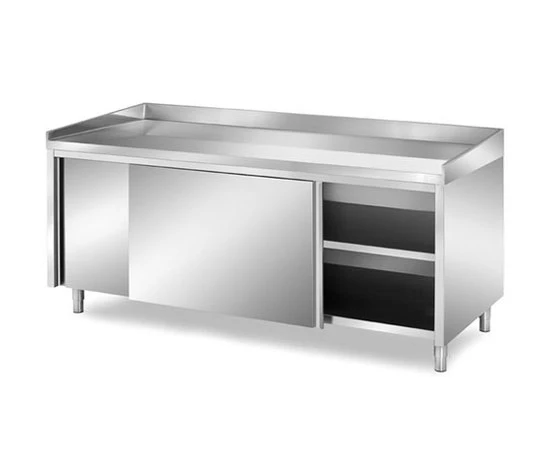 Commercial Work Table With Shelf3